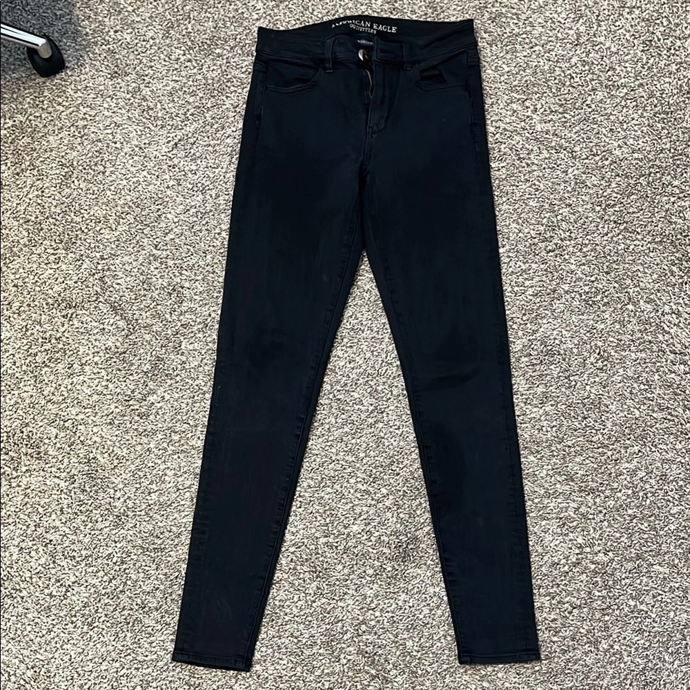 American Eagle Black Skinny Jeans